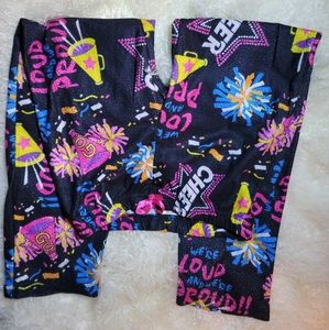 Kids Sweat Pants Leggings PJ's Seven Apparel Slumber Party Time Cheers Warm Soft